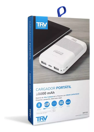 POWER BANK  10000MA CELULAR/TABLET